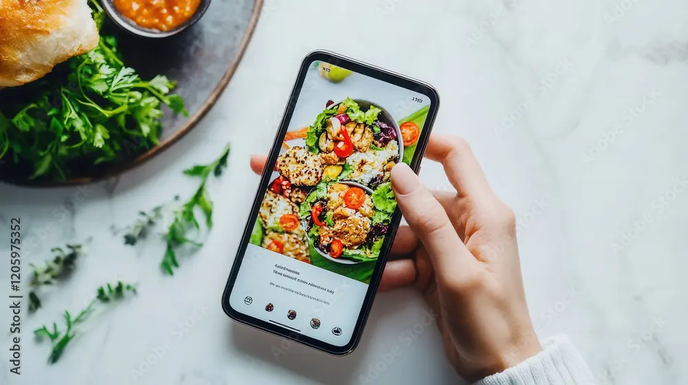 Lasagne à la mexicaine avec une salade composée