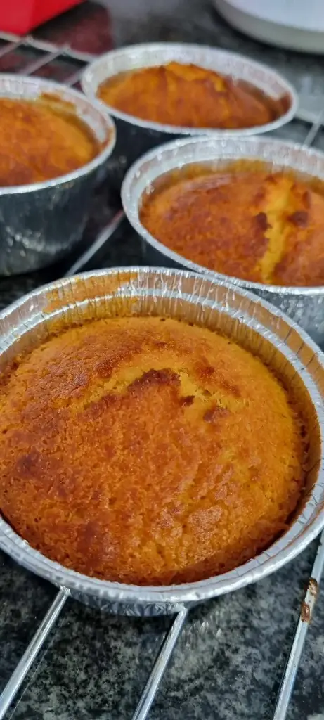 Gâteau tison avec sa confiture maison