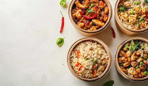Sauté de mines au poulet